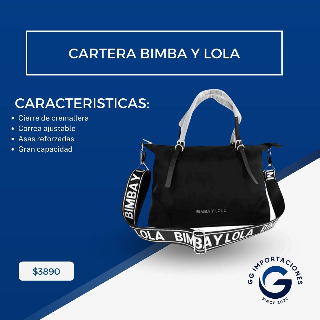 CARTERA BIMBA Y LOLA – GG IMPORTACIONES